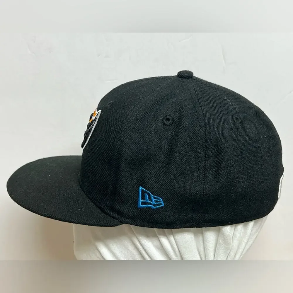 New Era Game Used Akron Rubber Ducks On Field Hat Size 7